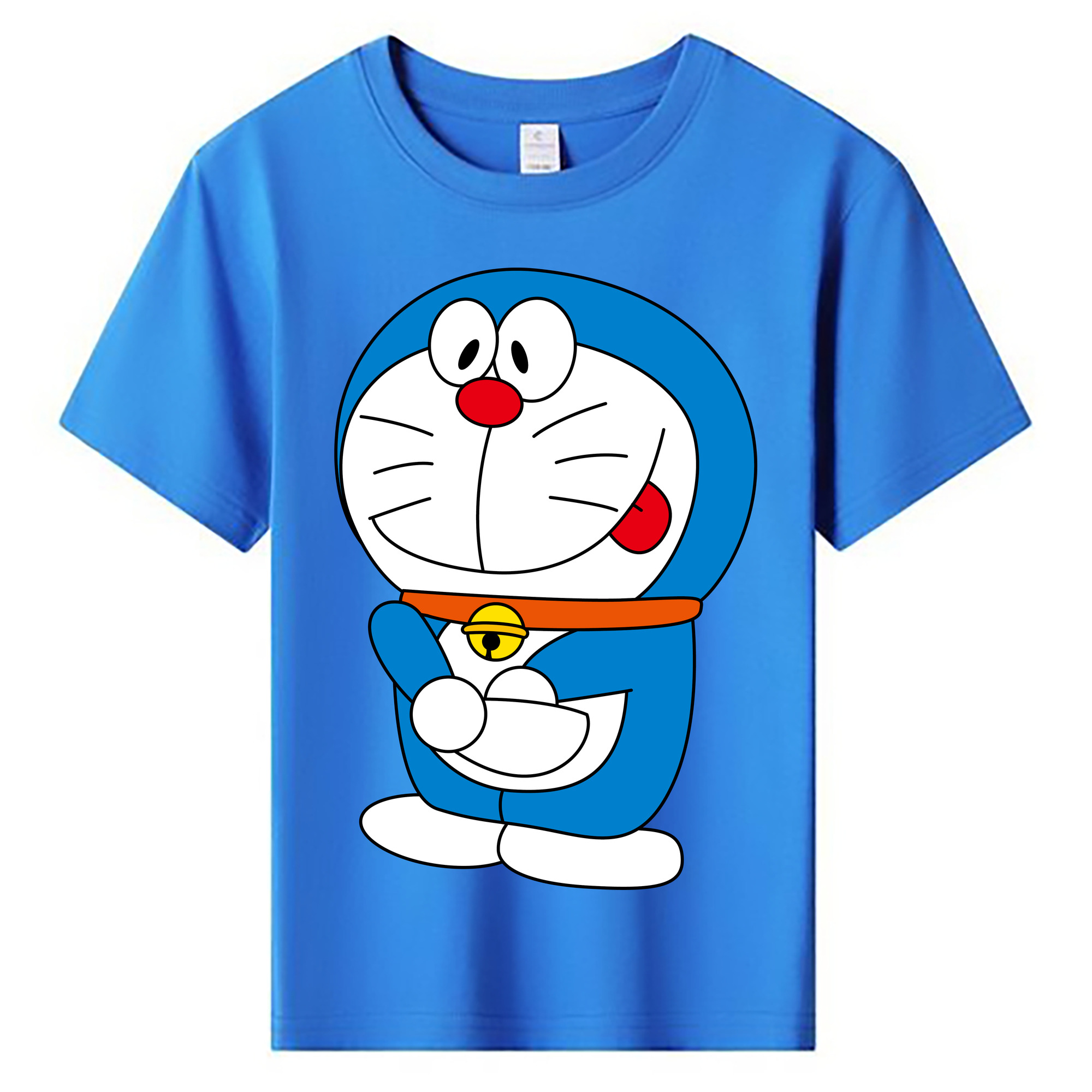 （画像用） ドラえもん Doraemon 綿100％キッズTシャツ（フロントプリント）